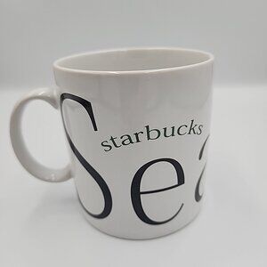 Starbucks Seattle City Mug Space Needle Large Coffee Cup Collectible 1994